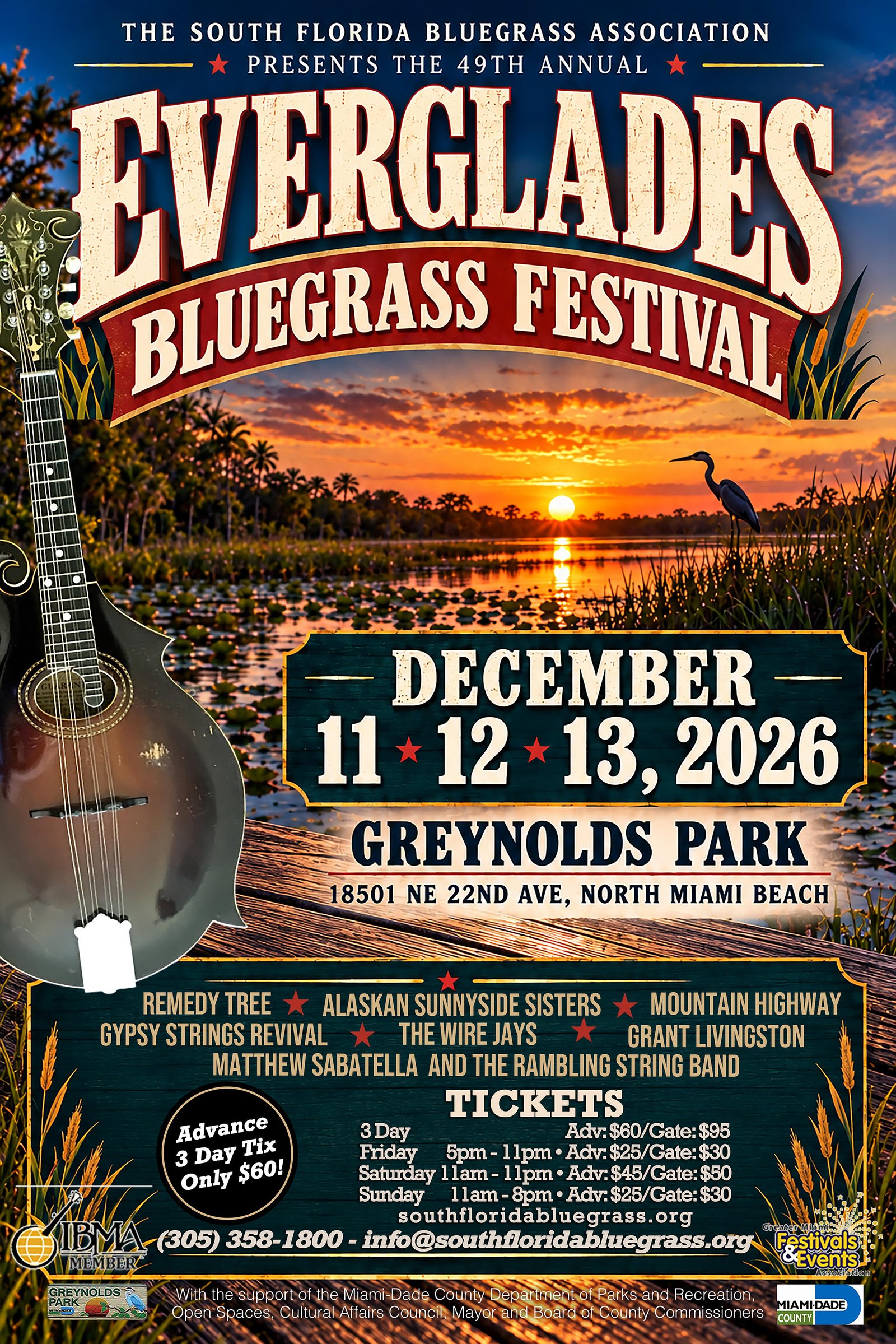 49th Annual Everglades Bluegrass Festival